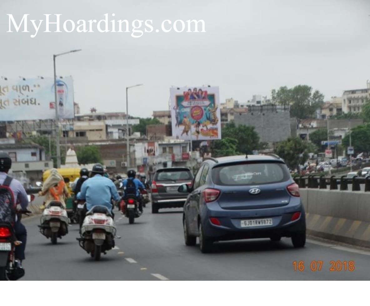 Book Flex Banner Online in Ahmedabad, OOH Ads Company Naranpura AEC Fly Over in Ahmedabad